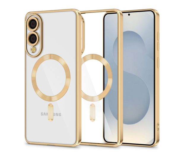 Tech-Protect Magflex Magsafe do Galaxy S25 Edge Shiny Gold - 1343734 - zdjęcie